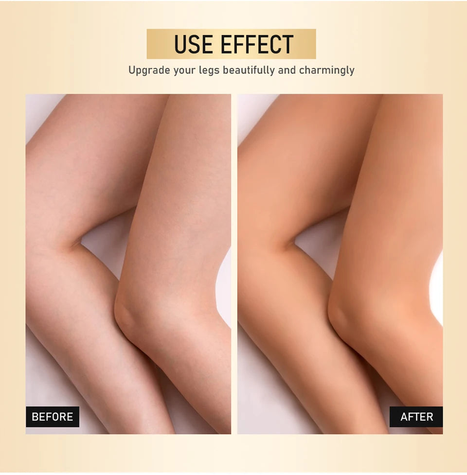 Leg Makeup Lotion - Long Lasting Body Tanning Cream
