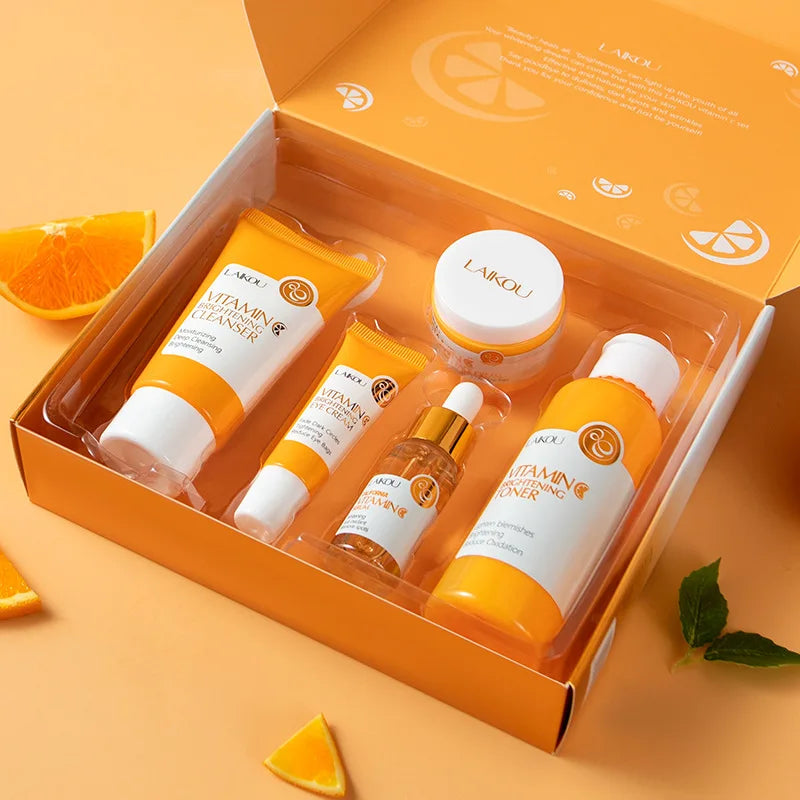 Set de cuidado de la piel con vitamina C - 5 piezas
