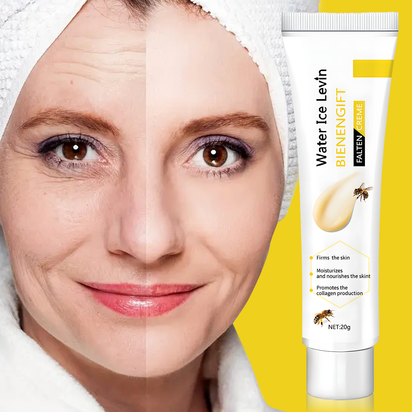 Discover the Revolutionary Bee Venom & Collagen Face Cream: Softness, Hydration, and Youth in Every Application