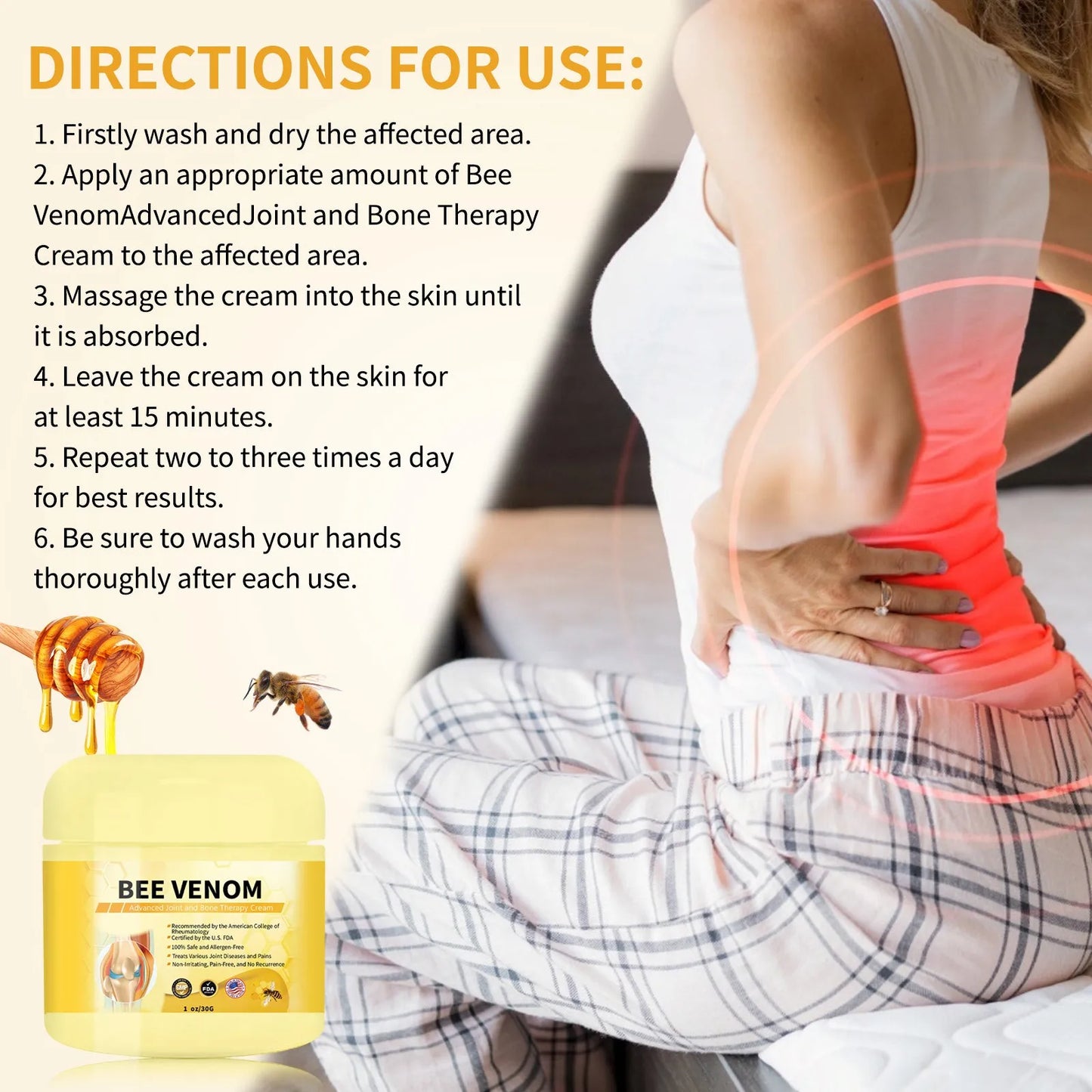 Advanced Joint Cream with Propolis and Bee Venom