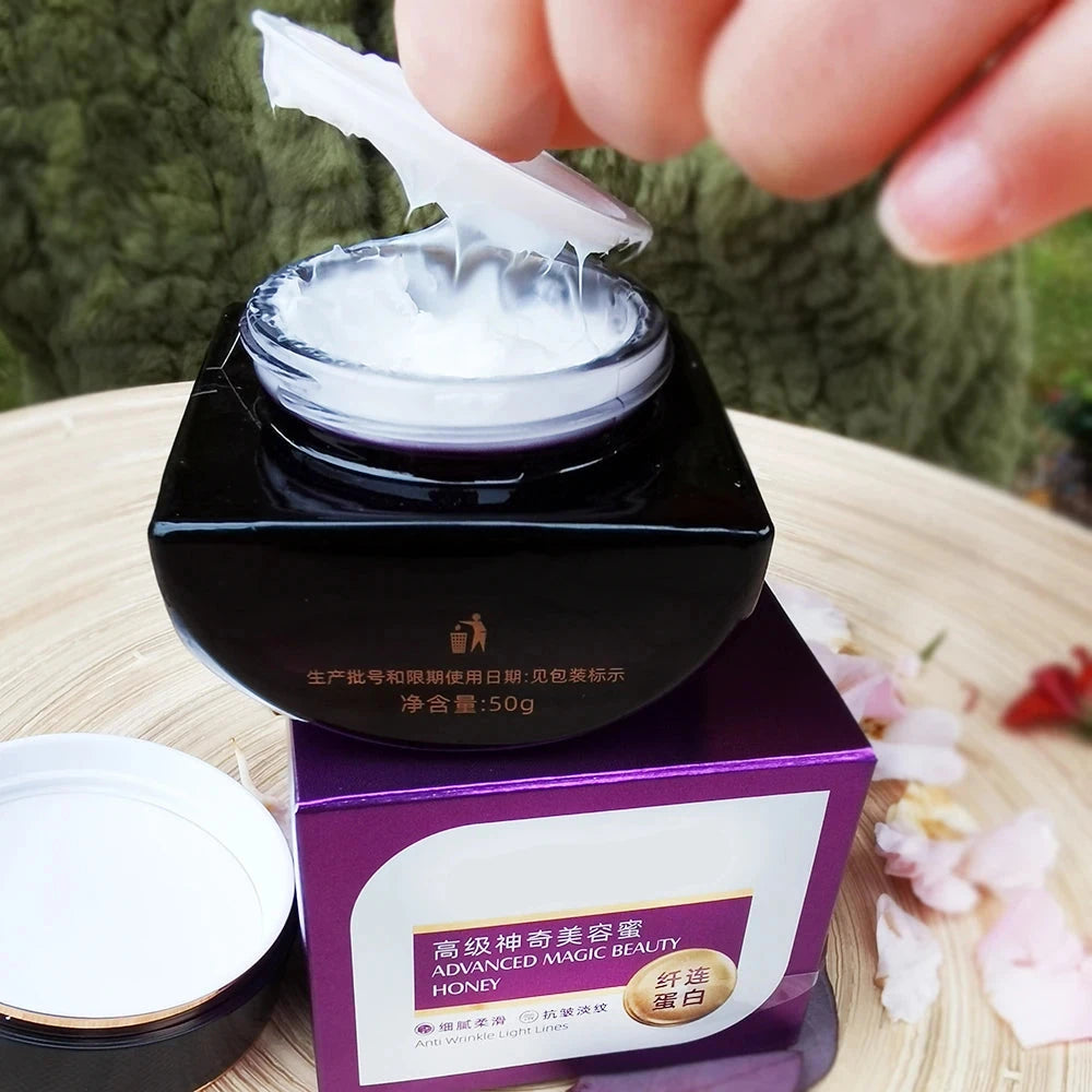 Crema facial coreana de miel de primera calidad: iluminadora y reafirmante
