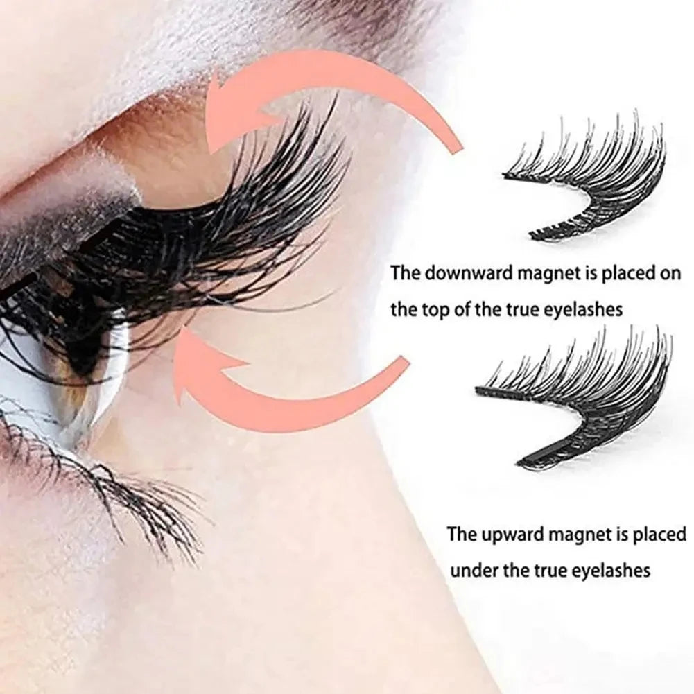 Magnetic Eyelashes with Extension Applicator