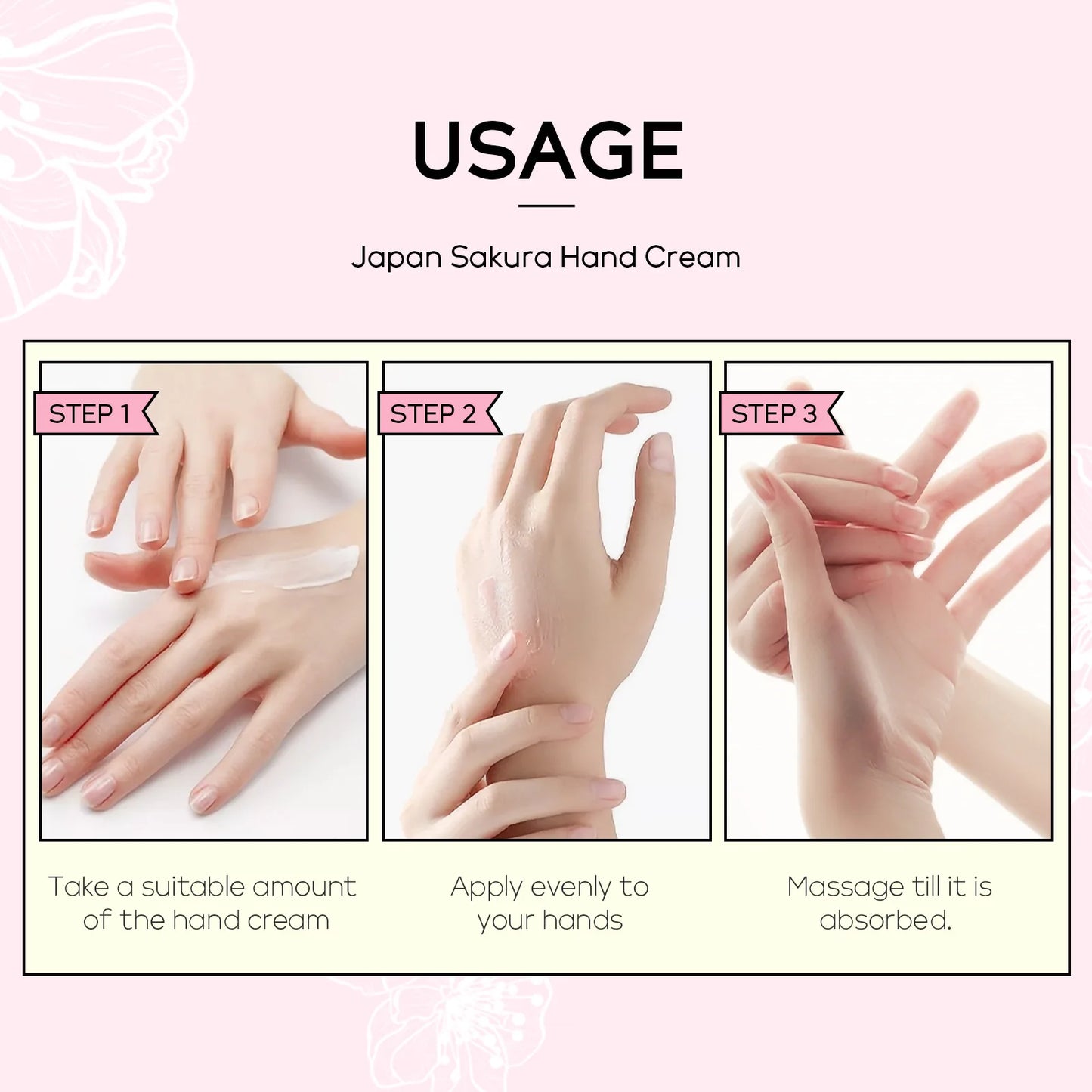Crema de manos japonesa Sakura - Hidratante y reparadora 30 g