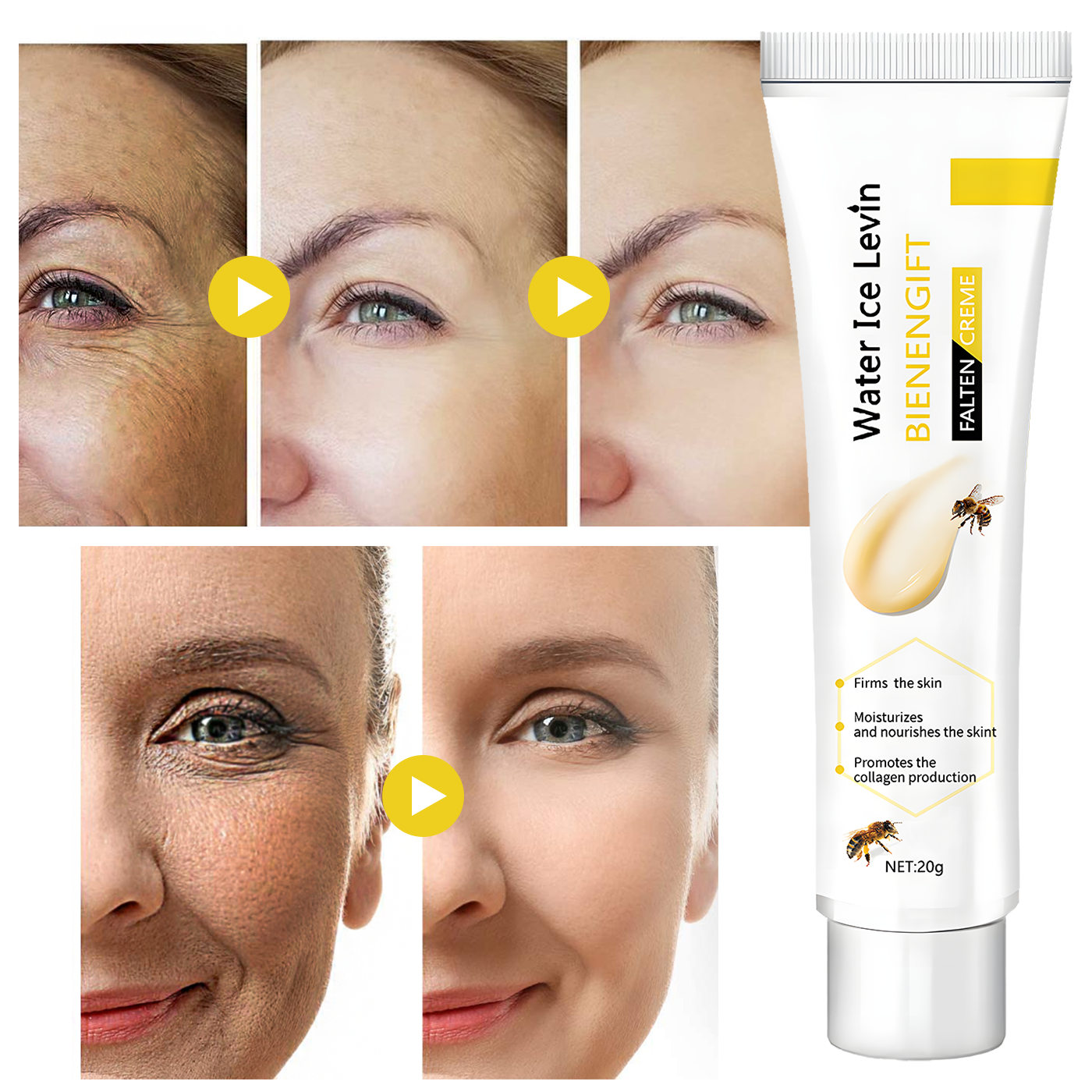 Discover the Revolutionary Bee Venom & Collagen Face Cream: Softness, Hydration, and Youth in Every Application
