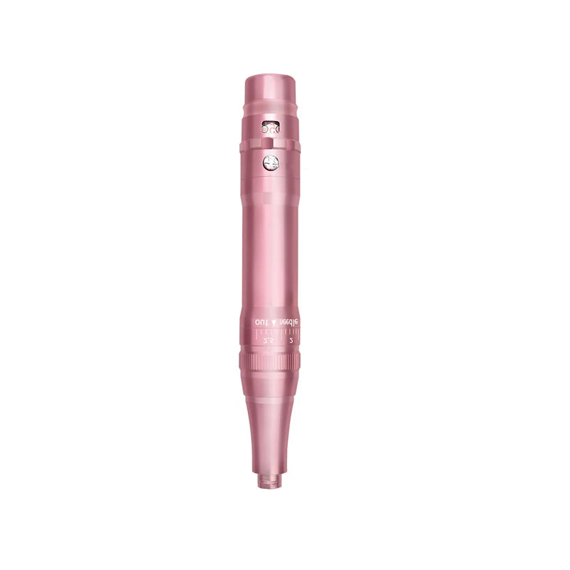 Máquina profesional de micropigmentación para tatuaje de cejas con batería.