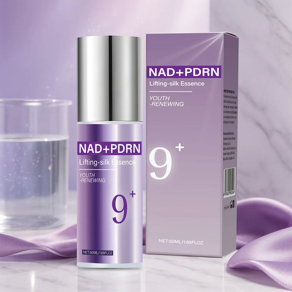 NAD+ PDRN lifting essence and glow toner by RAVEN KRONE, detail 8