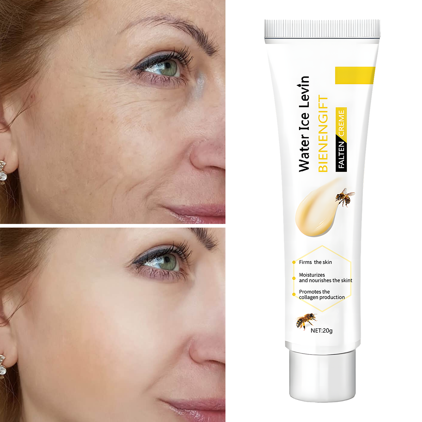Discover the Revolutionary Bee Venom & Collagen Face Cream: Softness, Hydration, and Youth in Every Application