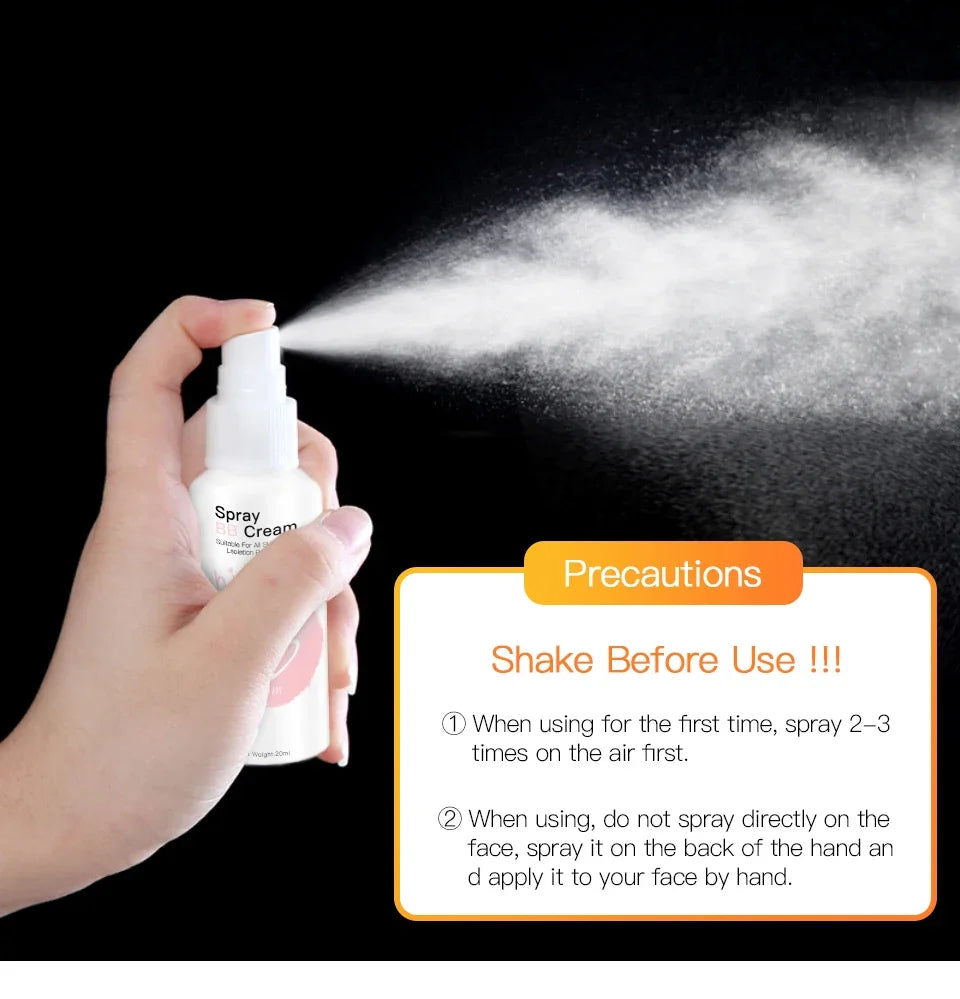 BB Cream Spray Whitening Moisturizing Foundation 20 ml