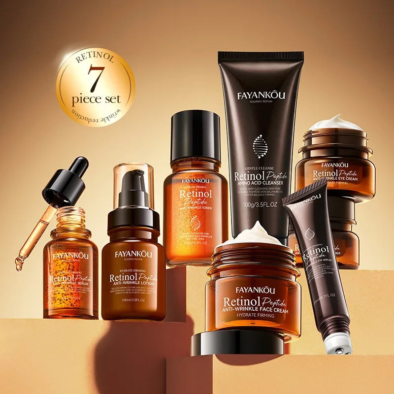Kit de cuidado de la piel antiarrugas con péptidos de retinol de Corea: calidad superior