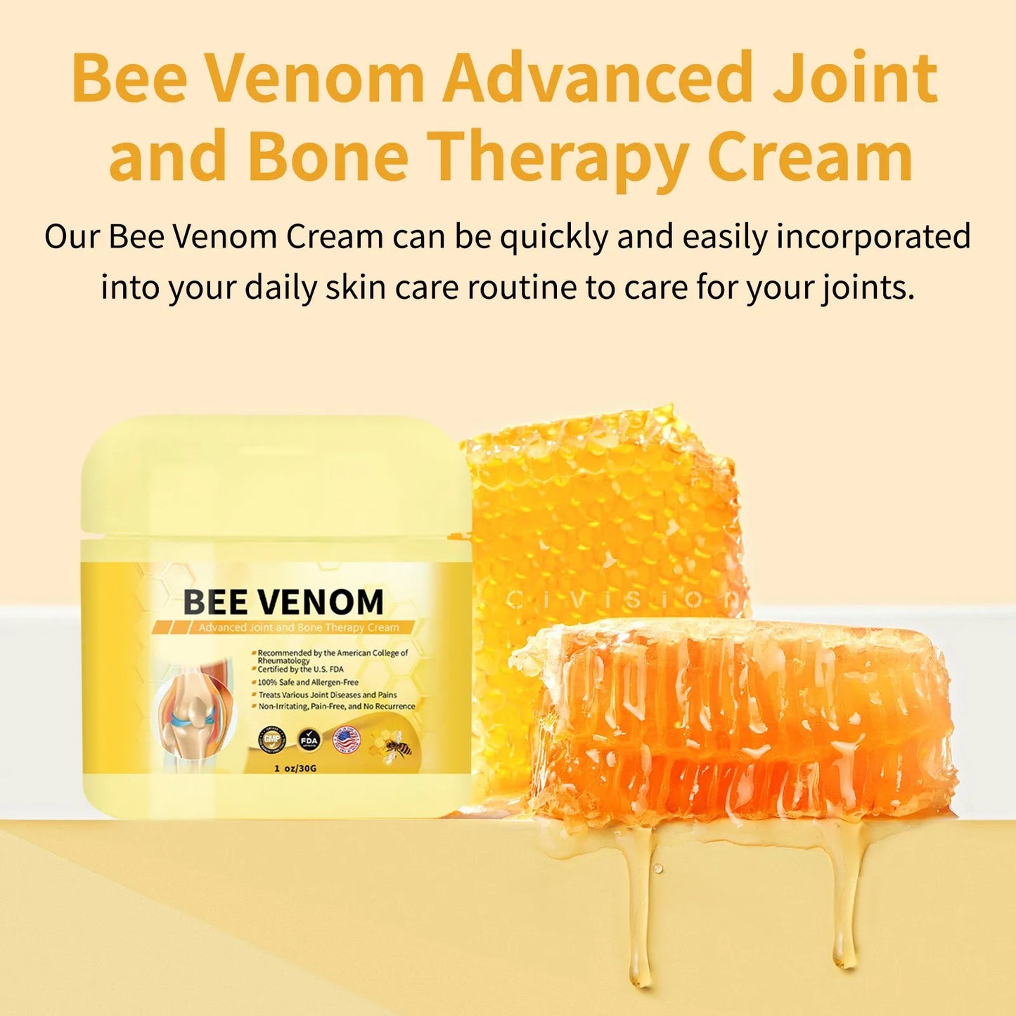 Advanced Joint Cream with Propolis and Bee Venom
