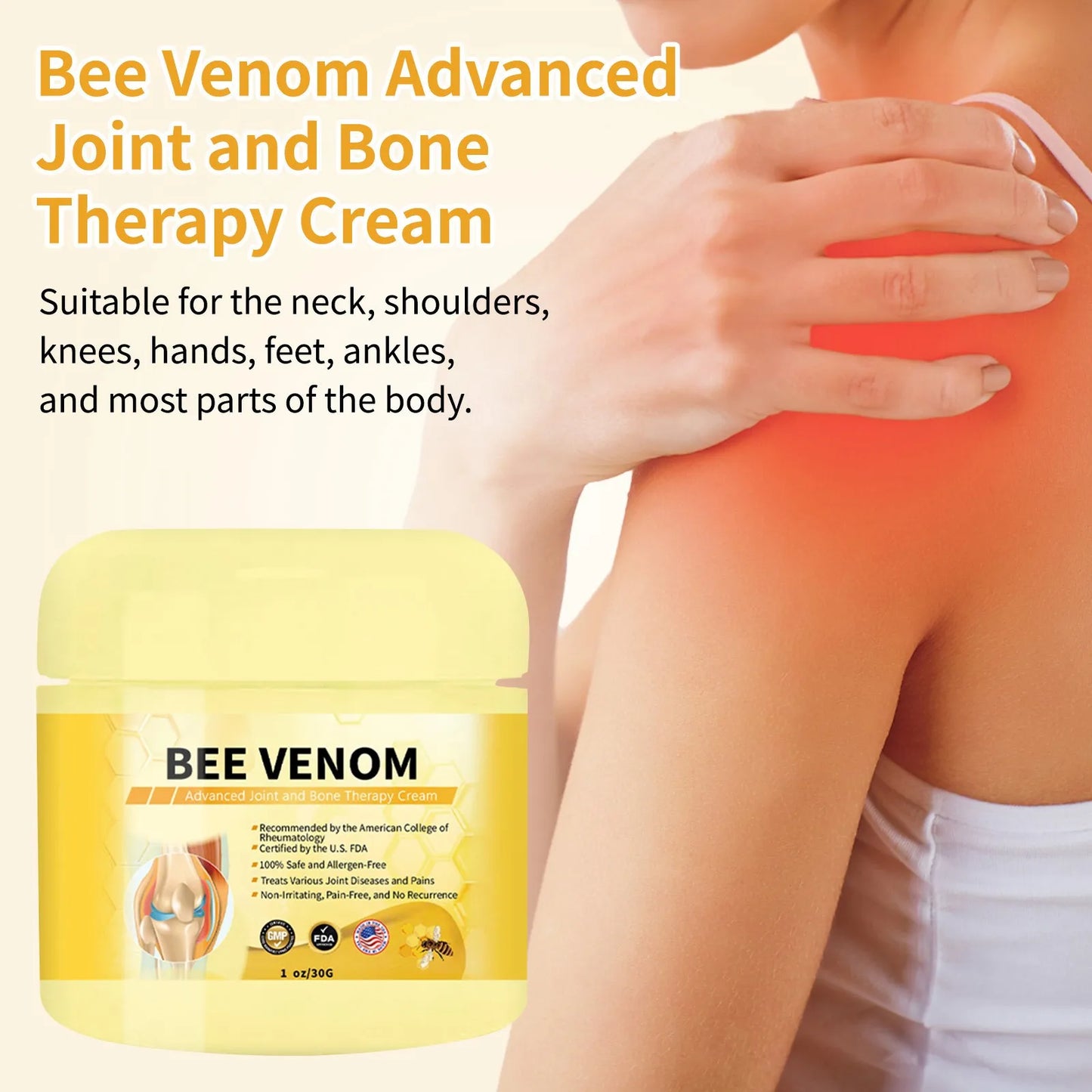 Advanced Joint Cream with Propolis and Bee Venom