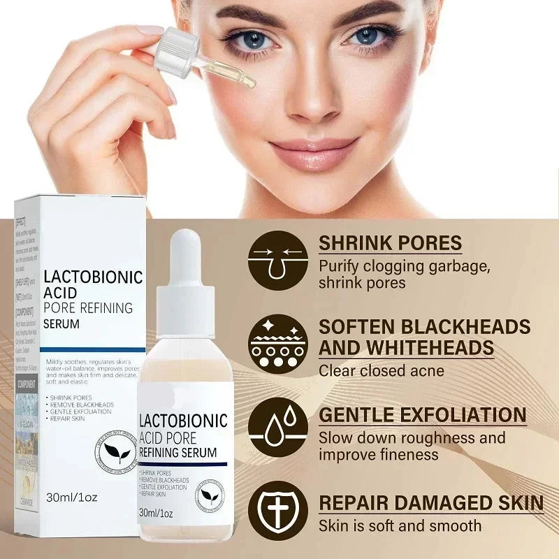Lactobionic Acid & Ceramide Facial Serum - 30ml