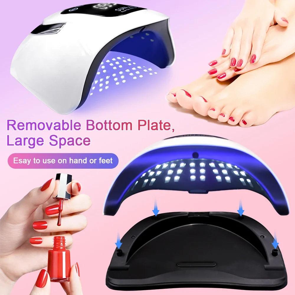 Lámpara secadora de uñas profesional LED/UV