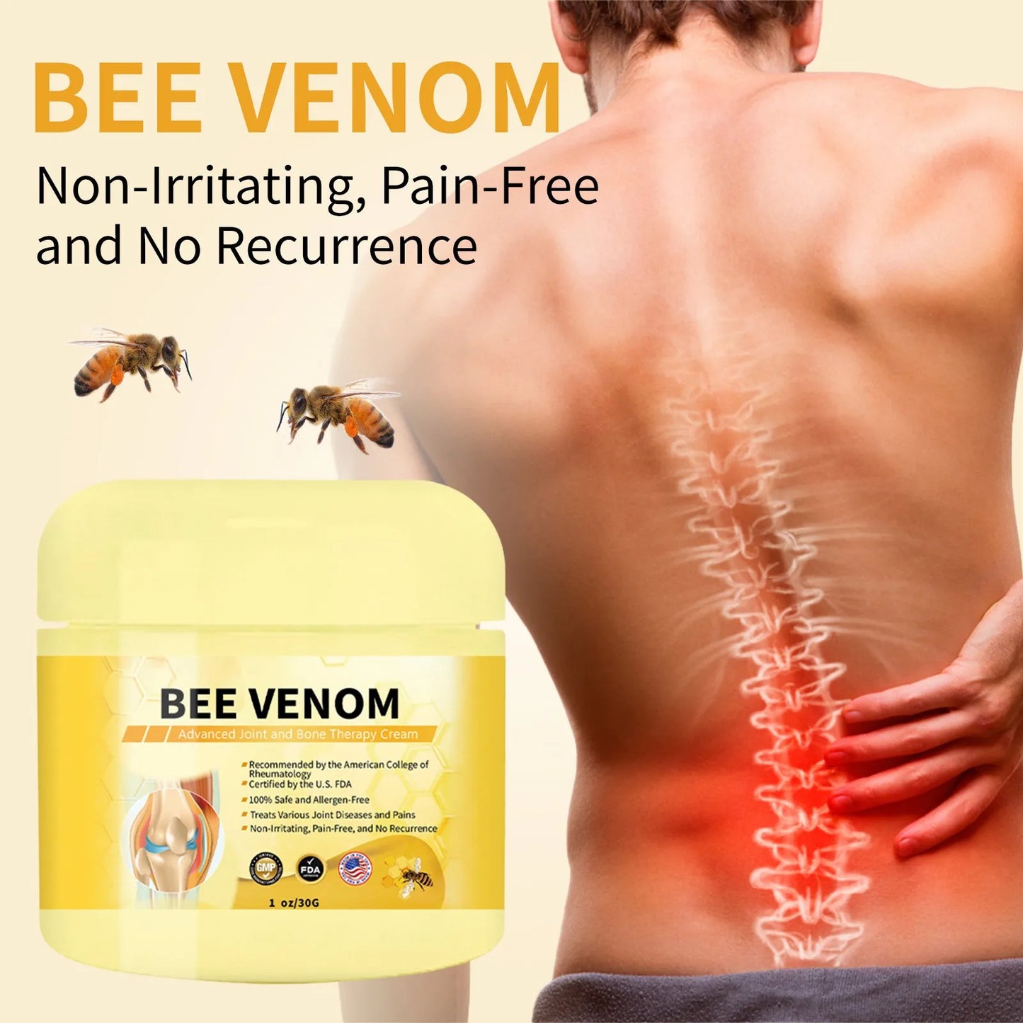 Advanced Joint Cream with Propolis and Bee Venom
