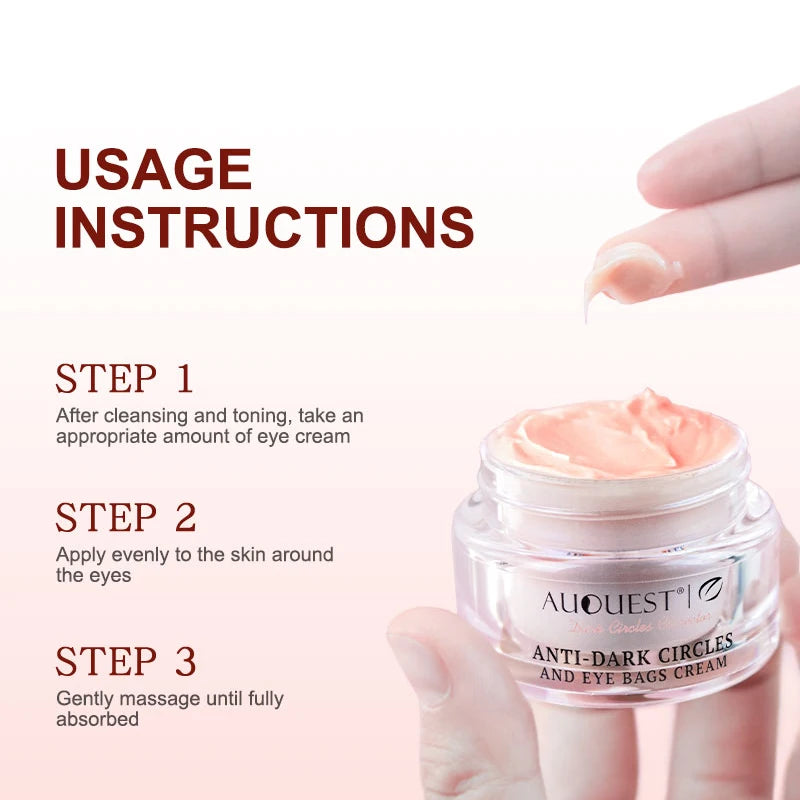 Astaxanthin Eye Cream Dark Circle Remover Eye Bags Anti Wrinkle Firming Moisturizing Eye Serum 20g