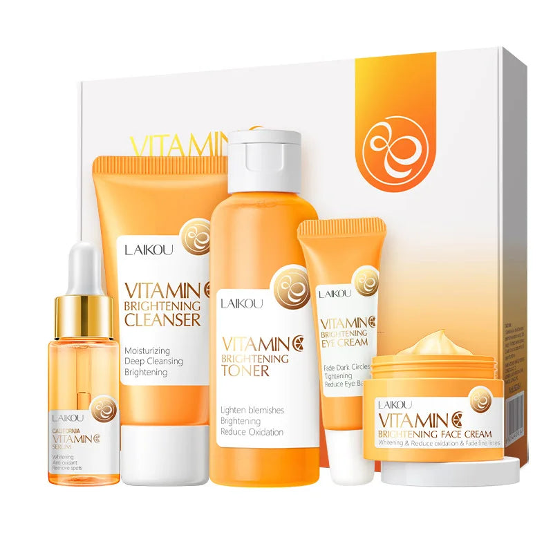 Set de cuidado de la piel con vitamina C - 5 piezas
