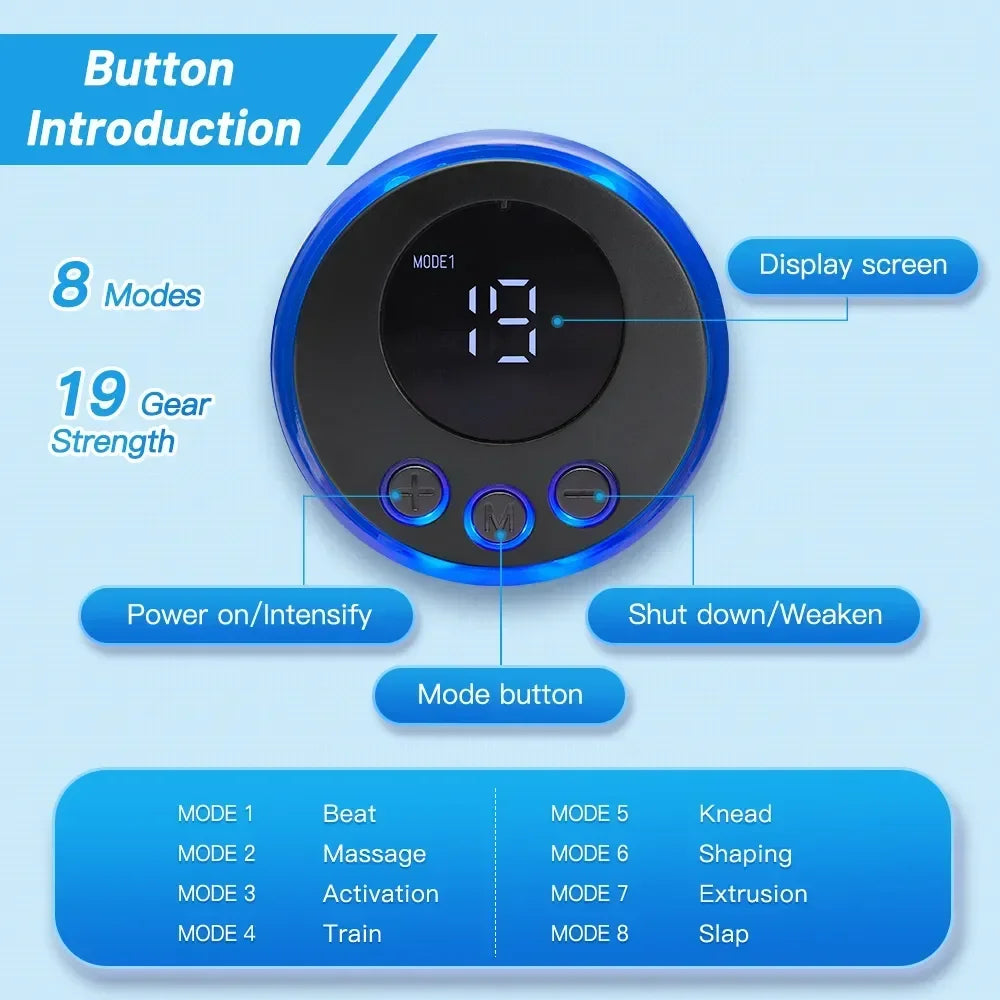 V-Shaped EMS Facial Massager – Needle-Free Lifting Technology