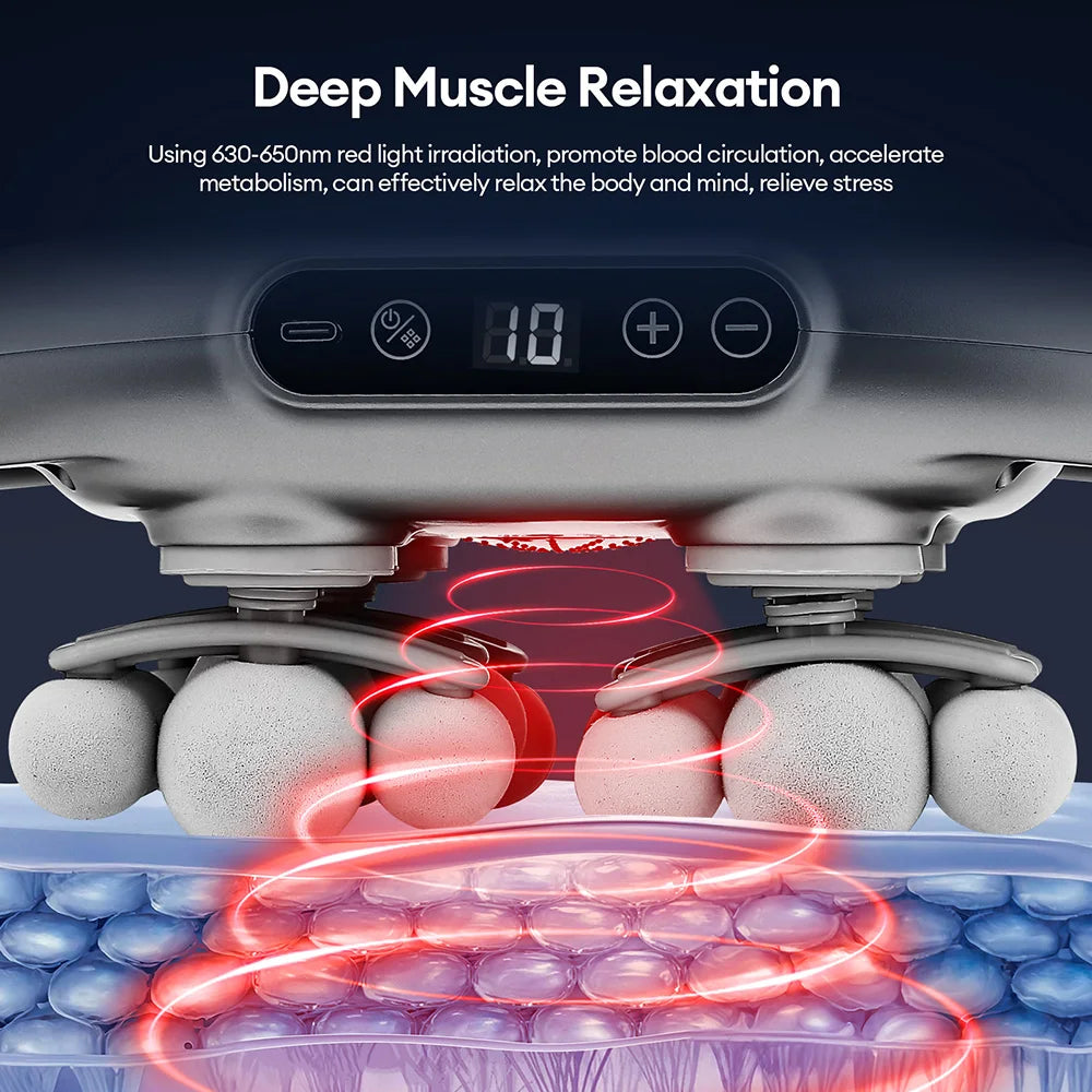 Body Massage Gun with 18 Heads – Muscle Relaxation and Recovery