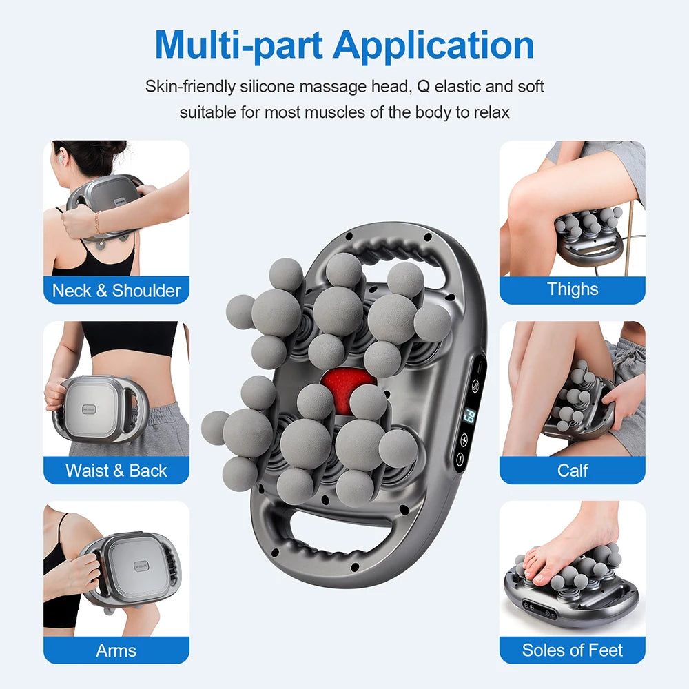 🏋️ High Frequency Body Massage Gun – 22, 24, 28, or 30 Head Options ✅ Deep, Professional Massage at Home