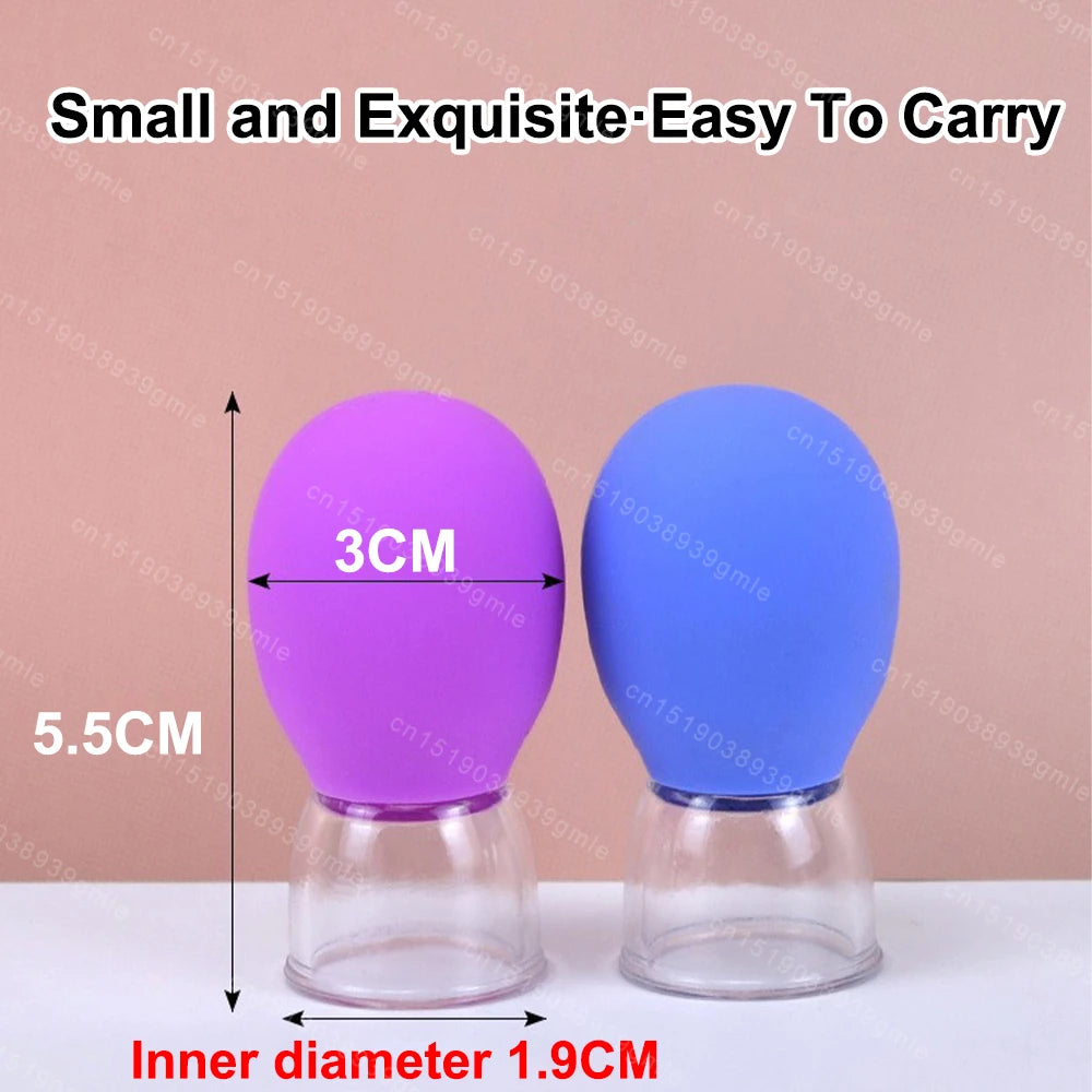Professional Silicone Suction Cup for Facial and Body Massage – 360° Rejuvenation with Vacuum and Steam Technology