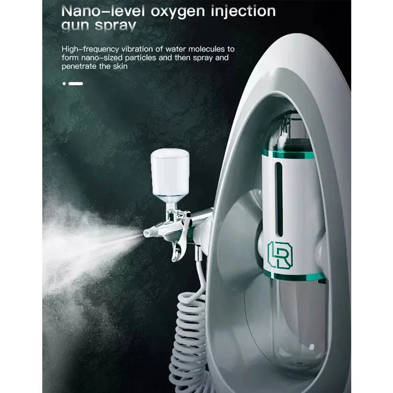 Oxygen Injection and Small Bubble Peeling Beauty Device | Aqua Facial Cleansing & Blackhead Suction