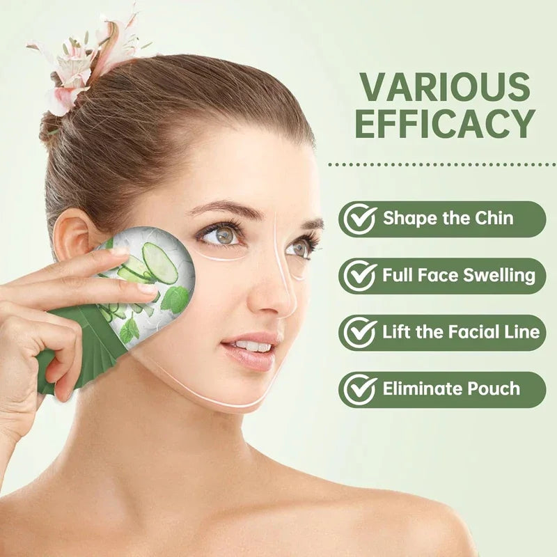 Silicone Facial Ice Roller – Anti-Puffiness, Shrinks Pores & Refreshes Skin