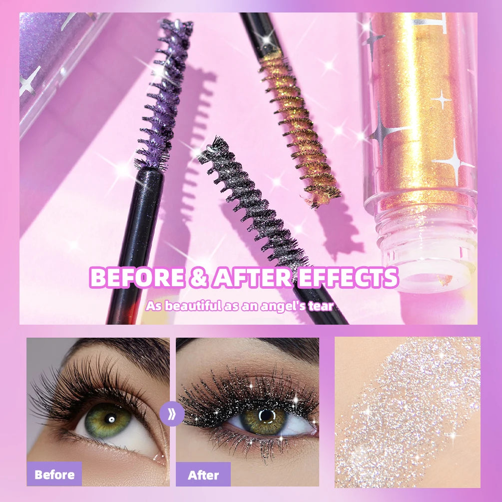 Discover the magic of our dazzling diamond mascara!✨