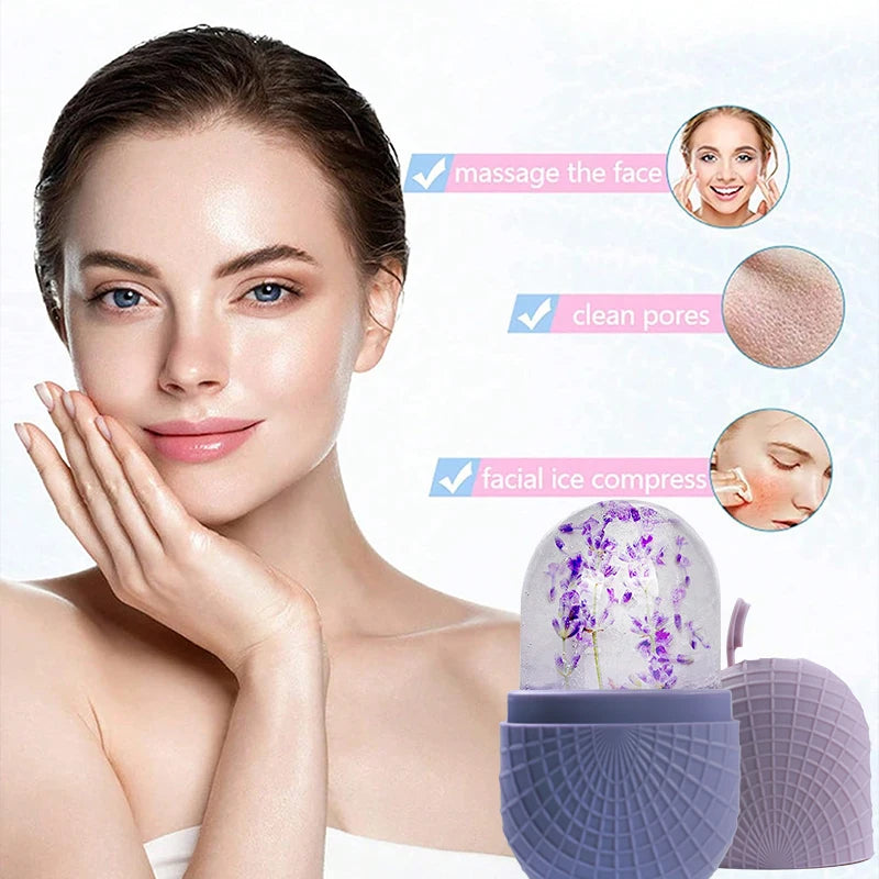 ❄️ Premium Facial Ice Roller – Rejuvenating Cold Therapy for Face and Eye Area ❄️