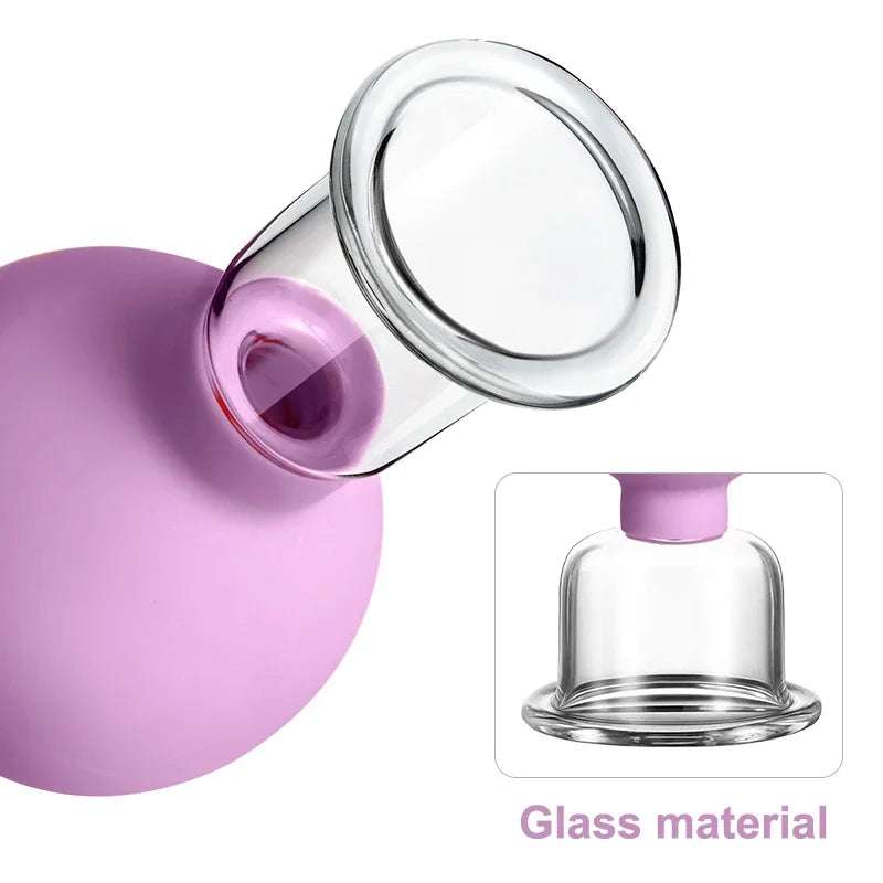 ✨ Rubber Cupping Facial Massager – Instant Lifting and Anti-Wrinkle Treatment ✨
