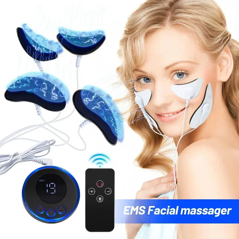 V-Shaped EMS Facial Massager – Needle-Free Lifting Technology
