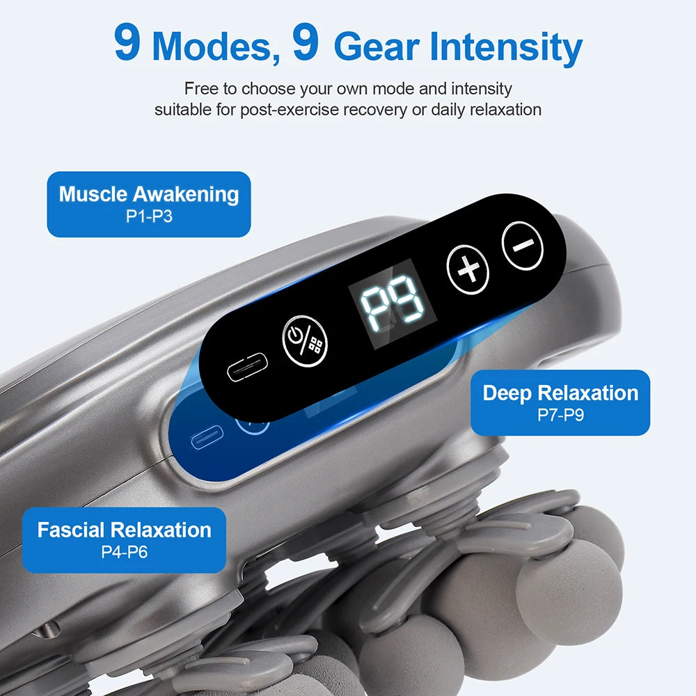🏋️ High Frequency Body Massage Gun – 22, 24, 28, or 30 Head Options ✅ Deep, Professional Massage at Home