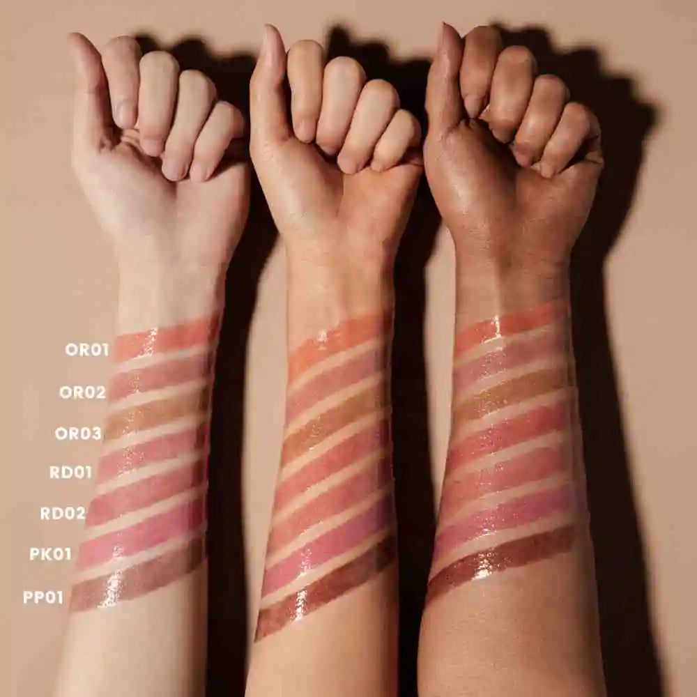 Long-lasting moisturising pearlescent lipstick – Glossy lip balm