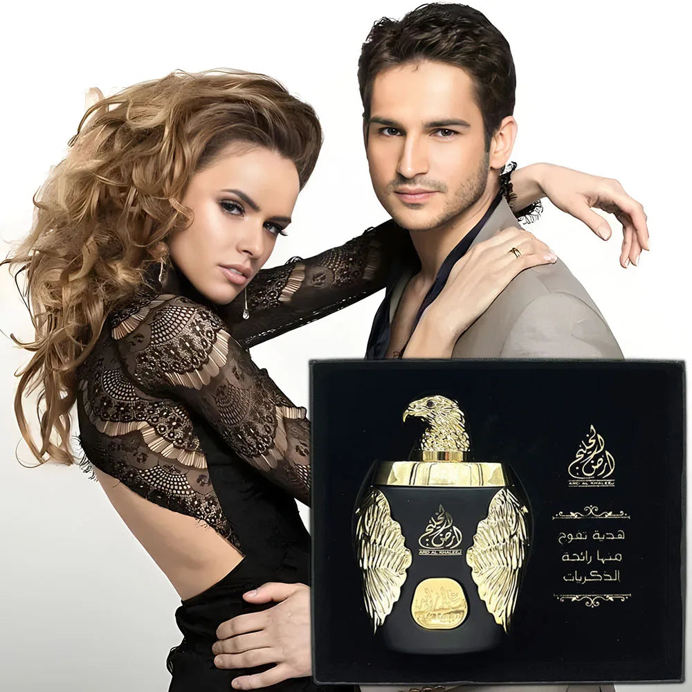 Luxurious Brand Bottled Fragrance Eau Dubai Prince Eagle Head Body Splash 100ml