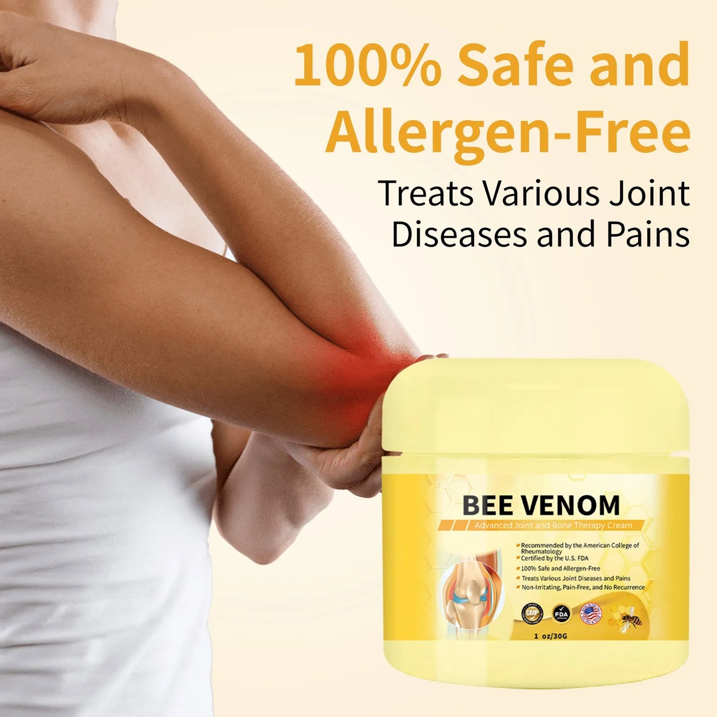 Advanced Joint Cream with Propolis and Bee Venom