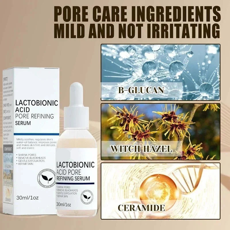 Lactobionic Acid & Ceramide Facial Serum - 30ml