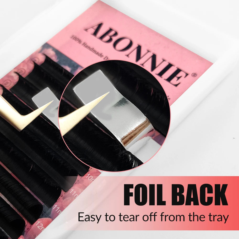 False Eyelash Extensions - Various Curl Styles, Thickness and Length. Luxury and for Professional Use, Hair by Hair Technique.