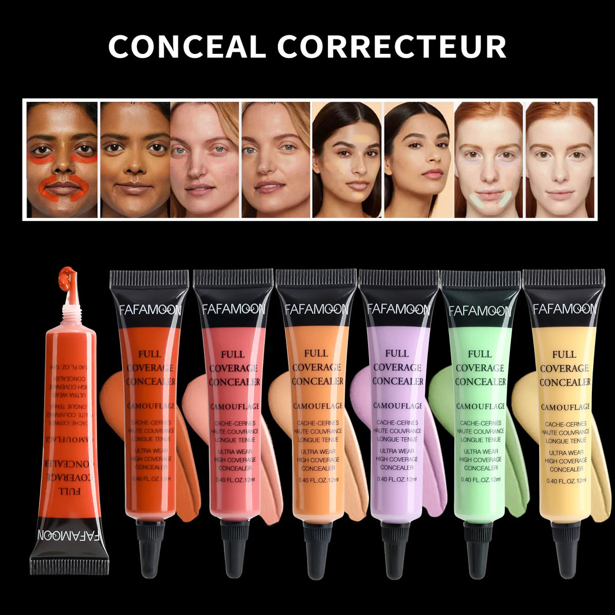 Colour correcting liquid concealer by RAVEN KRONE, detail 12