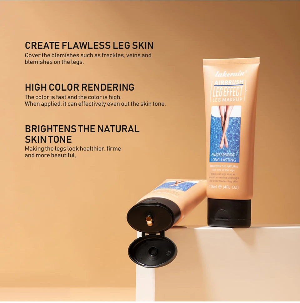 Leg Makeup Lotion - Long Lasting Body Tanning Cream