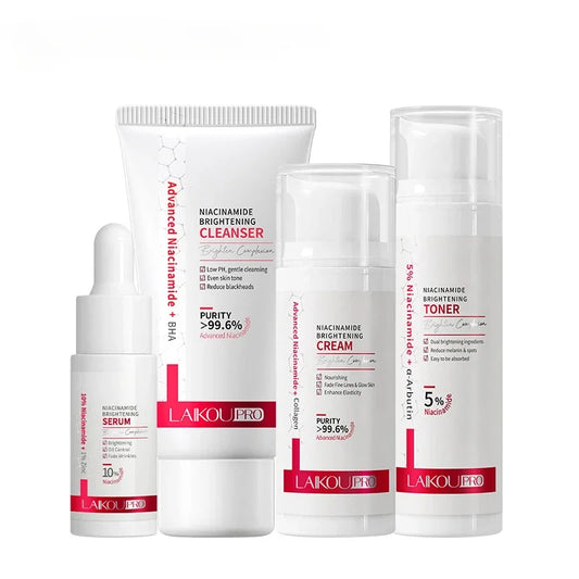 Kit de cuidado de la piel con niacinamida: control de la grasa y antiarrugas