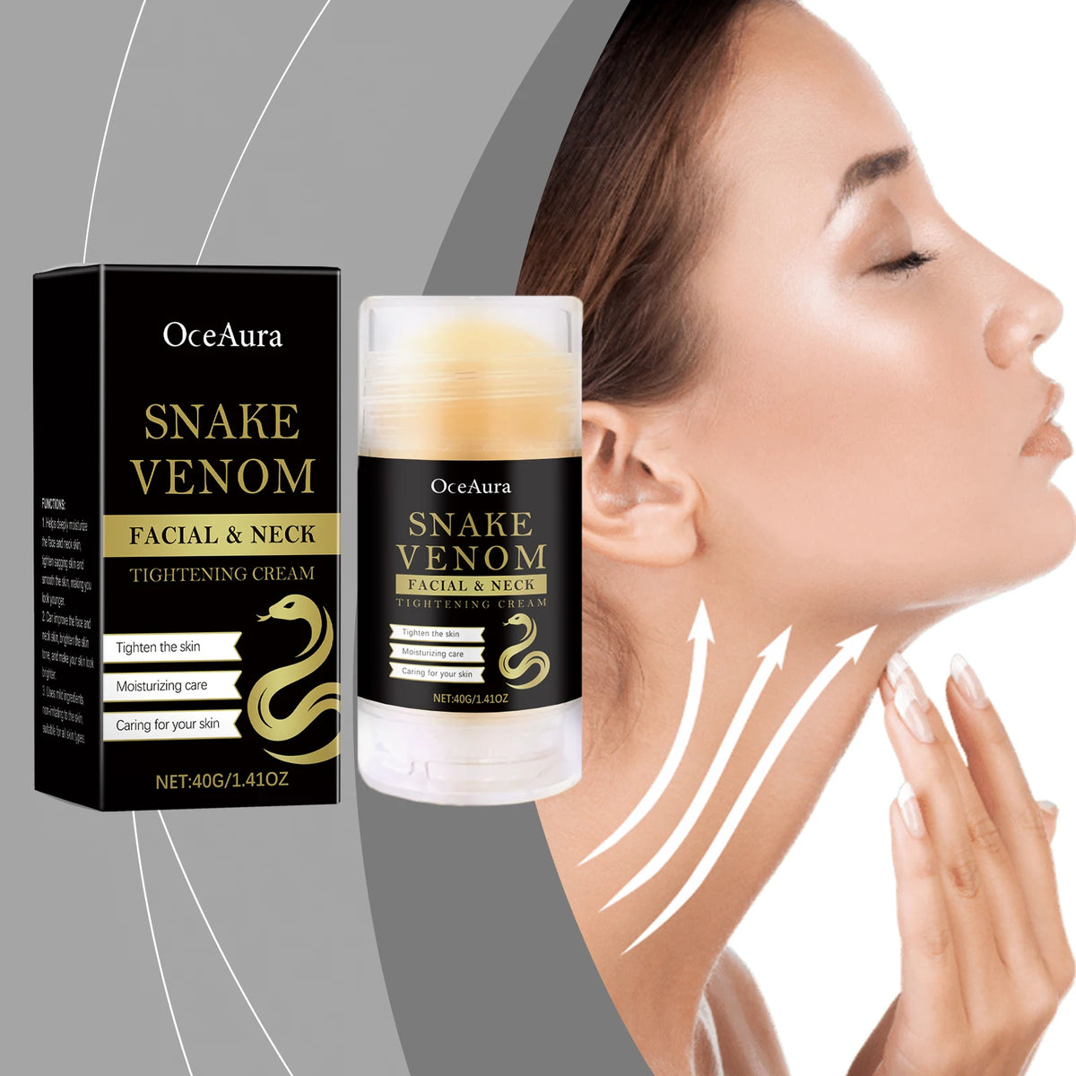 Snake venom neck firming stick by RAVEN KRONE, detail 6