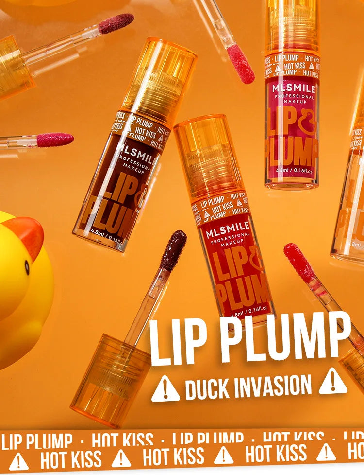 Lip Plump Lip Oil Moisturizing Lip Gloss Mirror Water nature long-lasting Gloss Gloss Pearl Lip Glaze Set