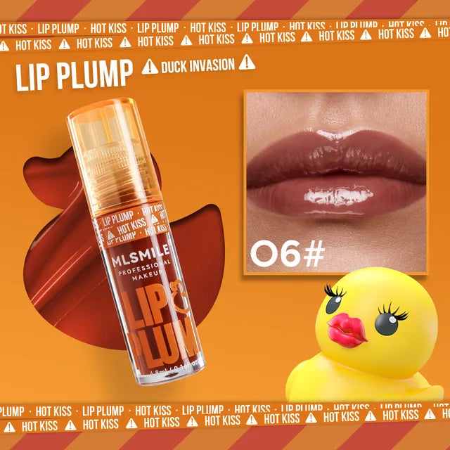 Lip Plump Lip Oil Moisturizing Lip Gloss Mirror Water nature long-lasting Gloss Gloss Pearl Lip Glaze Set