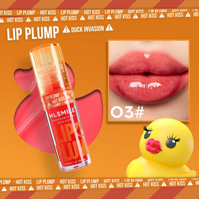 Lip Plump Lip Oil Moisturizing Lip Gloss Mirror Water nature long-lasting Gloss Gloss Pearl Lip Glaze Set