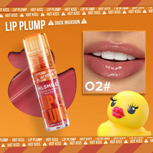 Lip Plump Lip Oil Moisturizing Lip Gloss Mirror Water nature long-lasting Gloss Gloss Pearl Lip Glaze Set