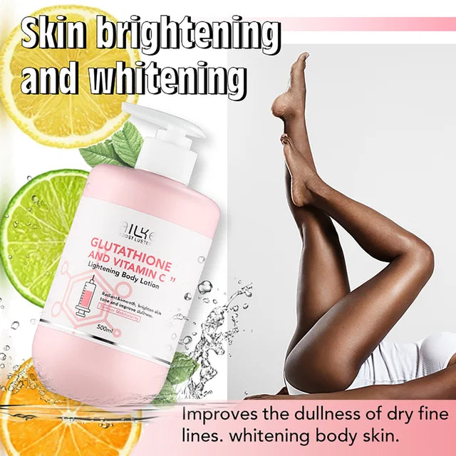 Whitening & Anti-Aging Skin Care Pack with Shea Butter, Glutathione & Vitamin C