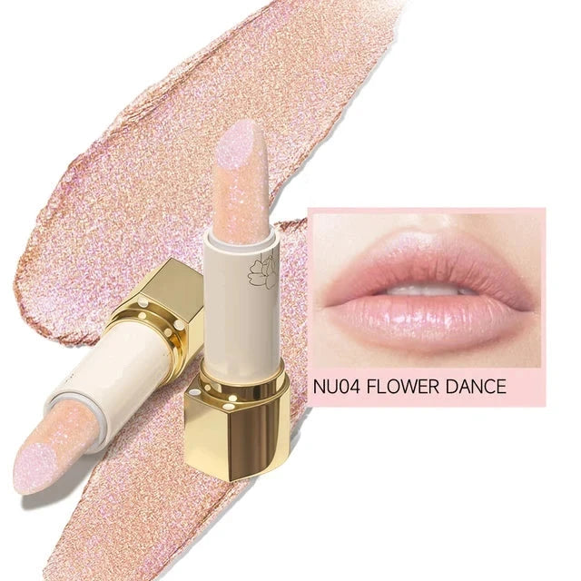 Long-Lasting Moisturizing Shiny Diamond Lipstick 13 Colors Lip Gloss Glitter Shimmer Lip Blam