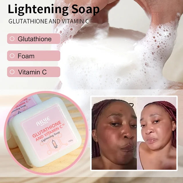 Whitening & Anti-Aging Skin Care Pack with Shea Butter, Glutathione & Vitamin C