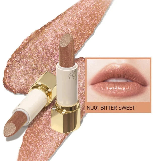Long-Lasting Moisturizing Shiny Diamond Lipstick 13 Colors Lip Gloss Glitter Shimmer Lip Blam