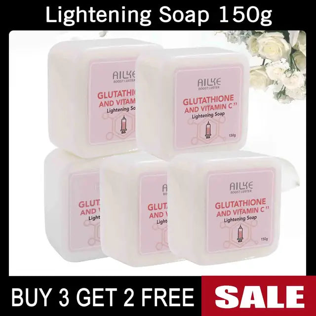 Whitening & Anti-Aging Skin Care Pack with Shea Butter, Glutathione & Vitamin C