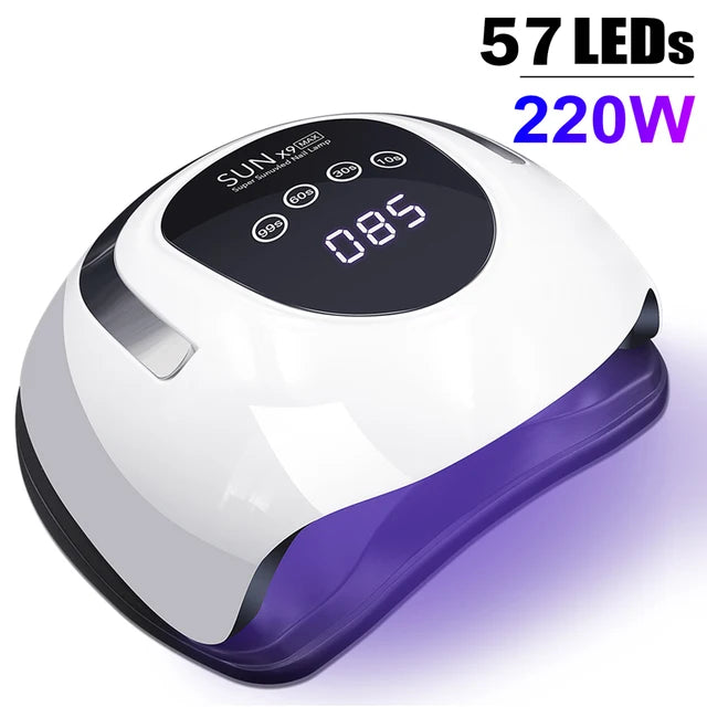 Lámpara secadora de uñas profesional LED/UV